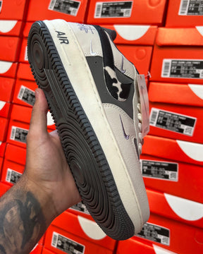 Tênis Masculino AF1 Stussy Cinza