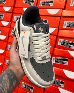 Tênis Masculino AF1 Stussy Cinza