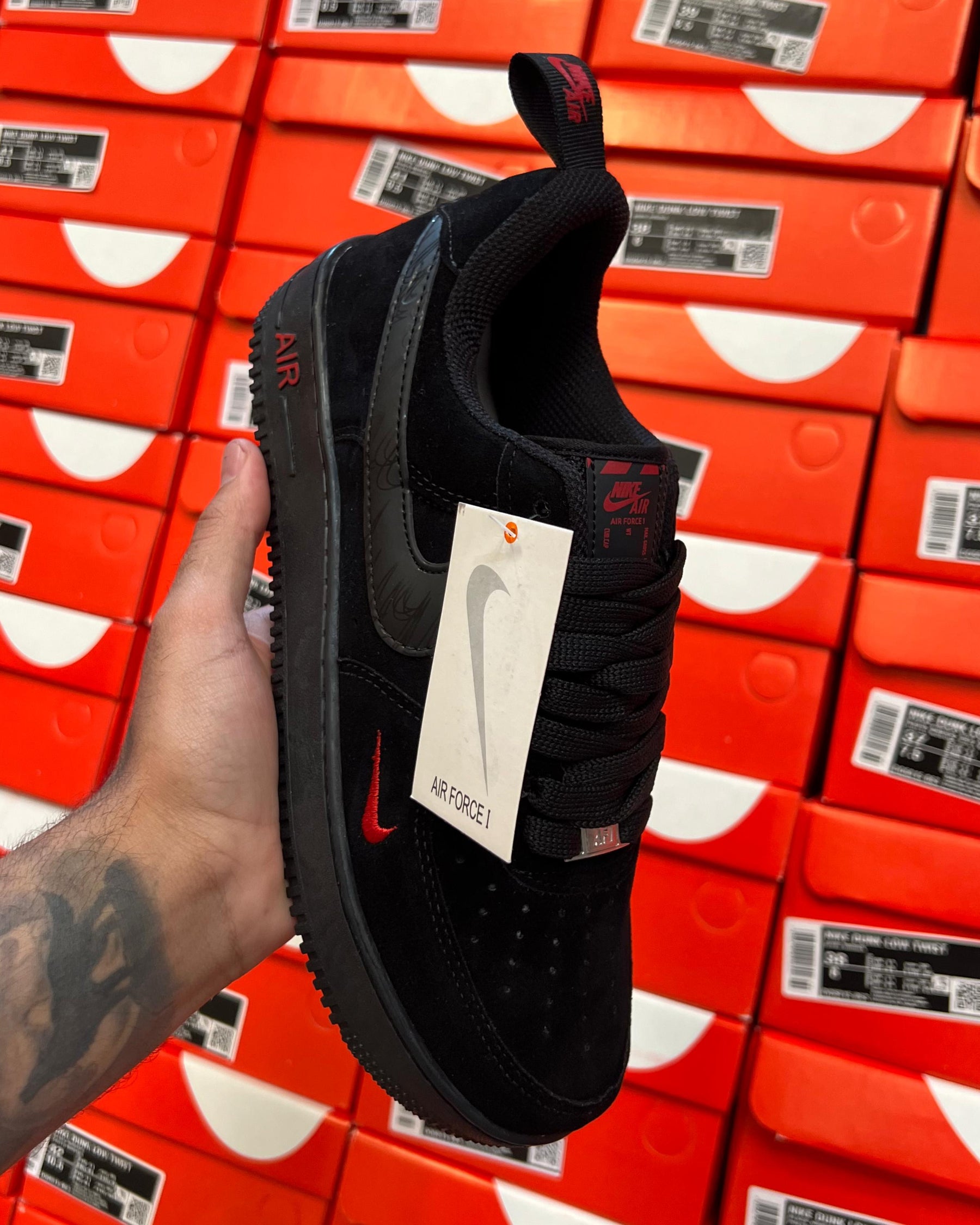 Tênis Masculino AF1 Black Light