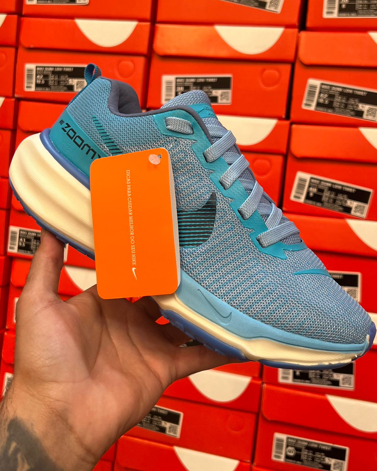 Tênis Unissex ZoomX 04 Azul Celeste