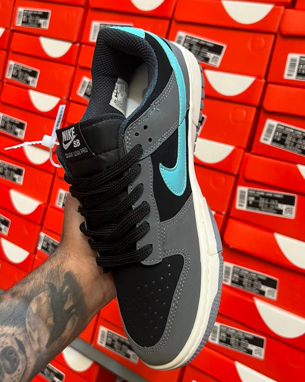 Tênis Masculino Dunk SB Dark Grey Blue