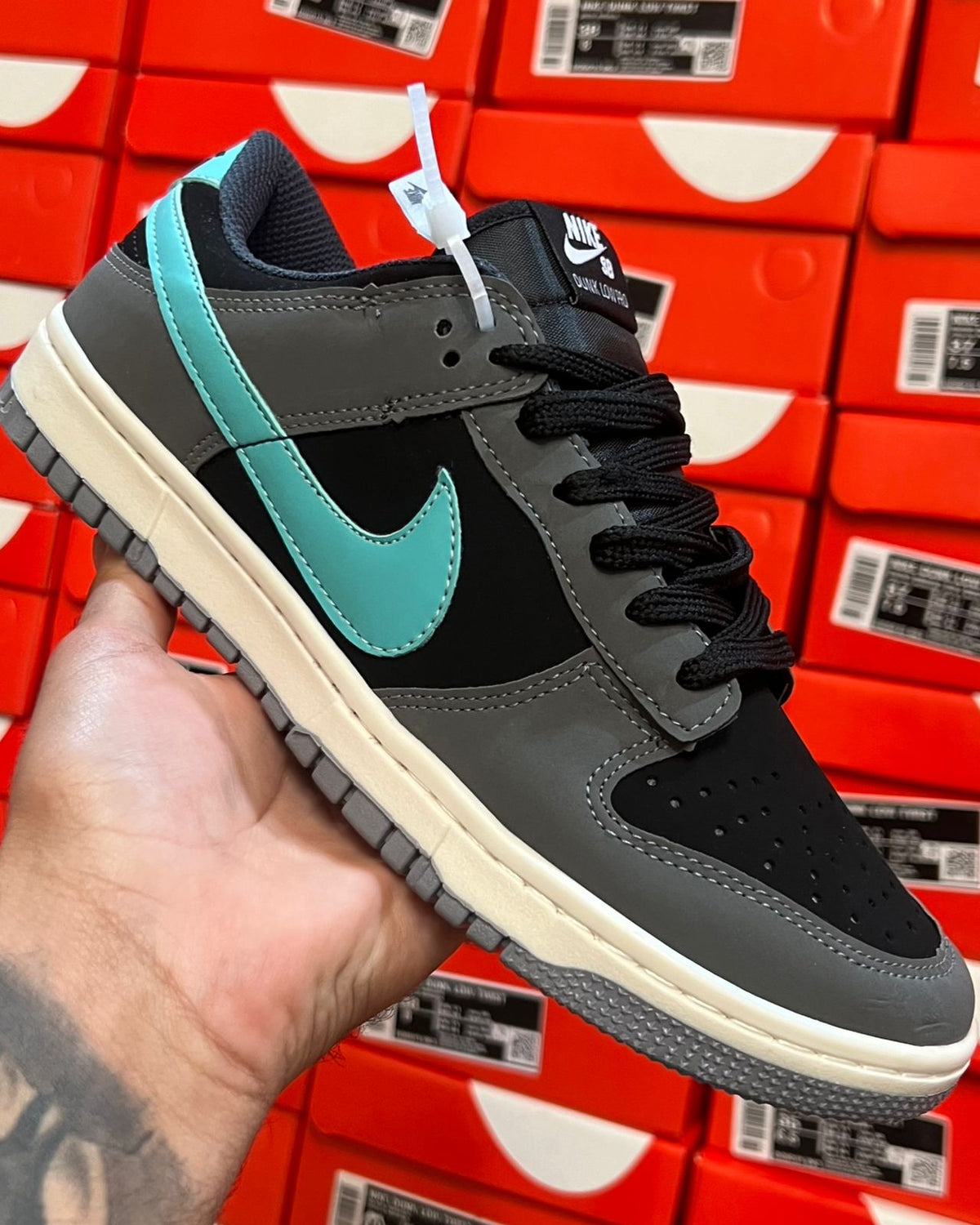 Tênis Masculino Dunk SB Dark Grey Blue
