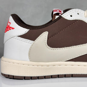 Tênis Masculino Travis Scott x Jordan Reverse Mocha Premium