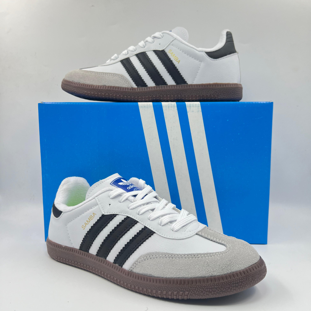 Tênis Unissex Samba Preto/Branco