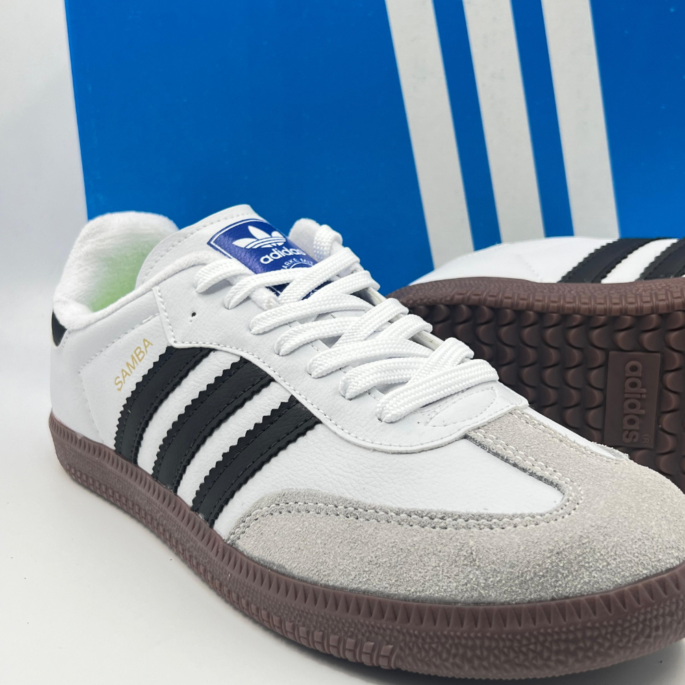 Tênis Unissex Samba Preto/Branco