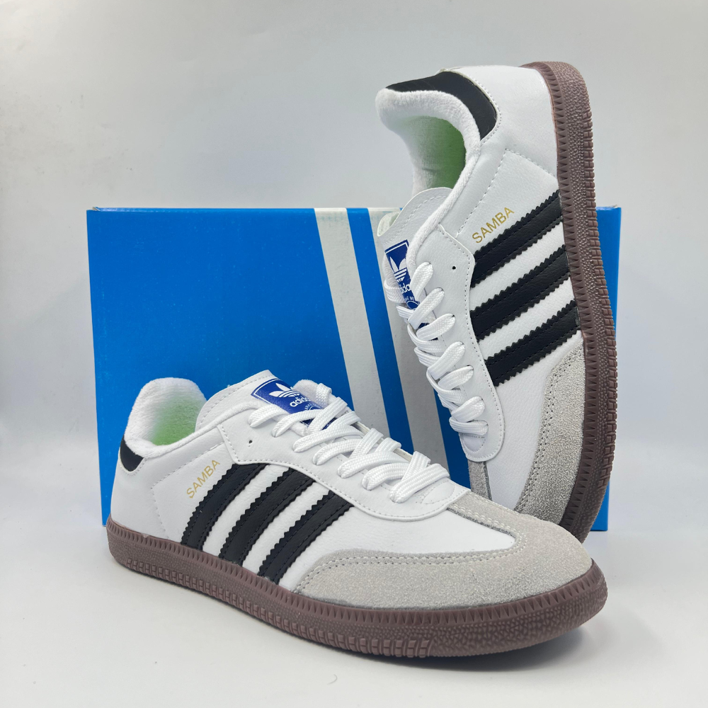 Tênis Unissex Samba Preto/Branco