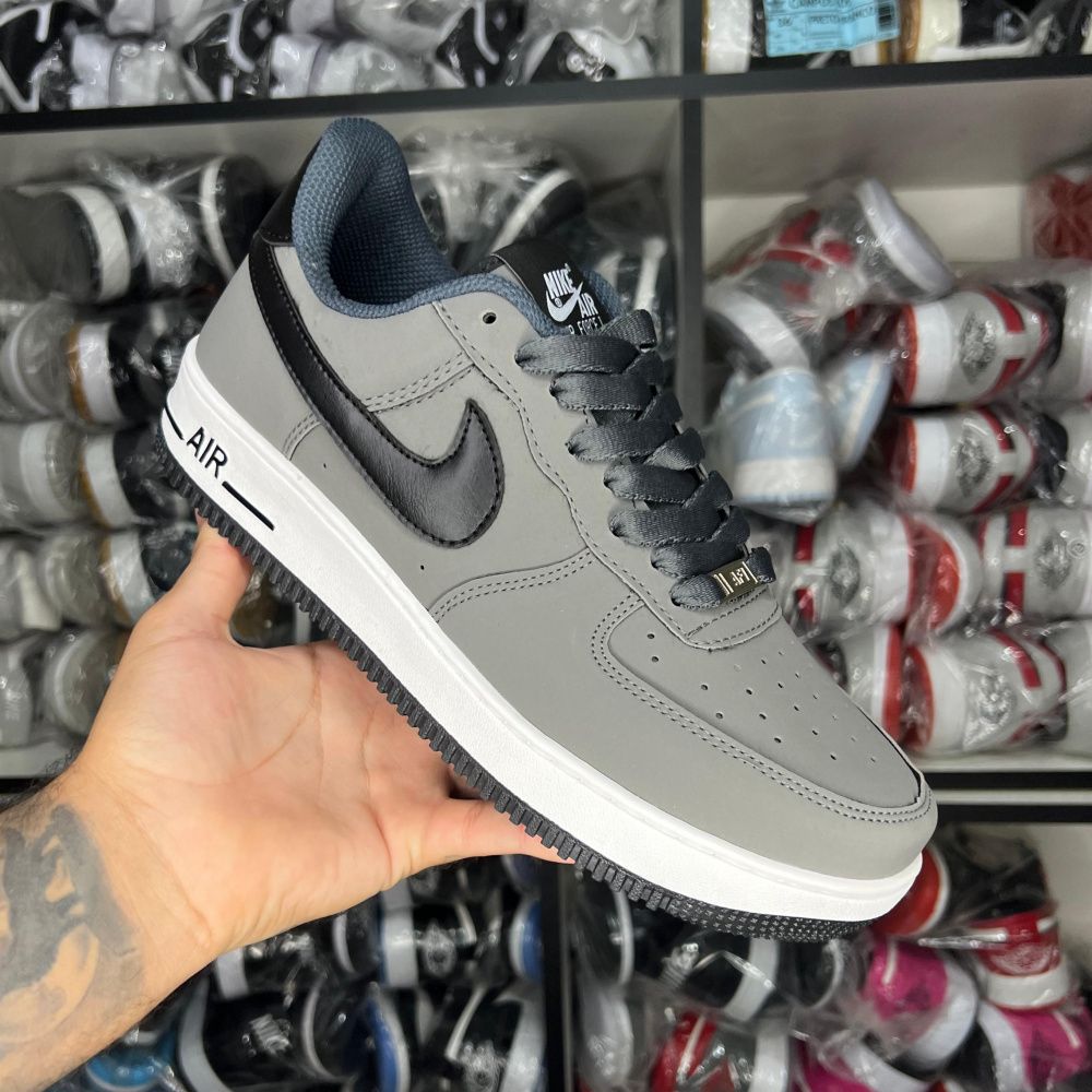 Tênis Masculino AF1 Grafite/Preto