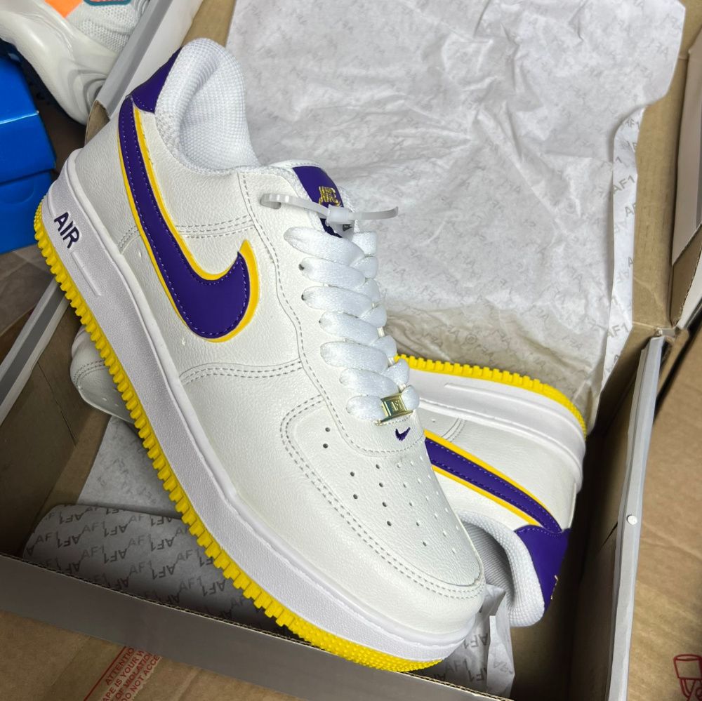 Tênis AF1 Lakers