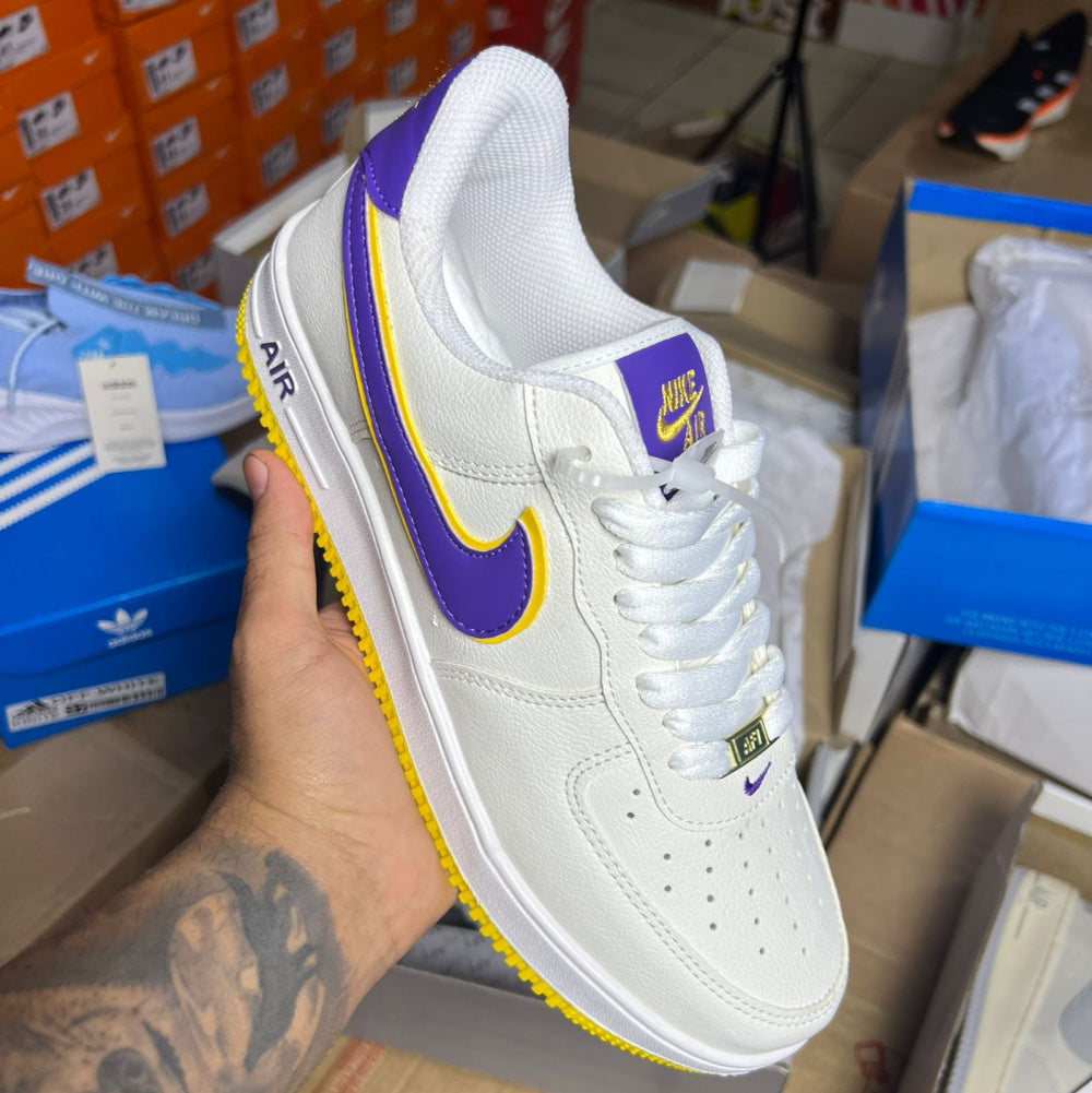 Tênis AF1 Lakers