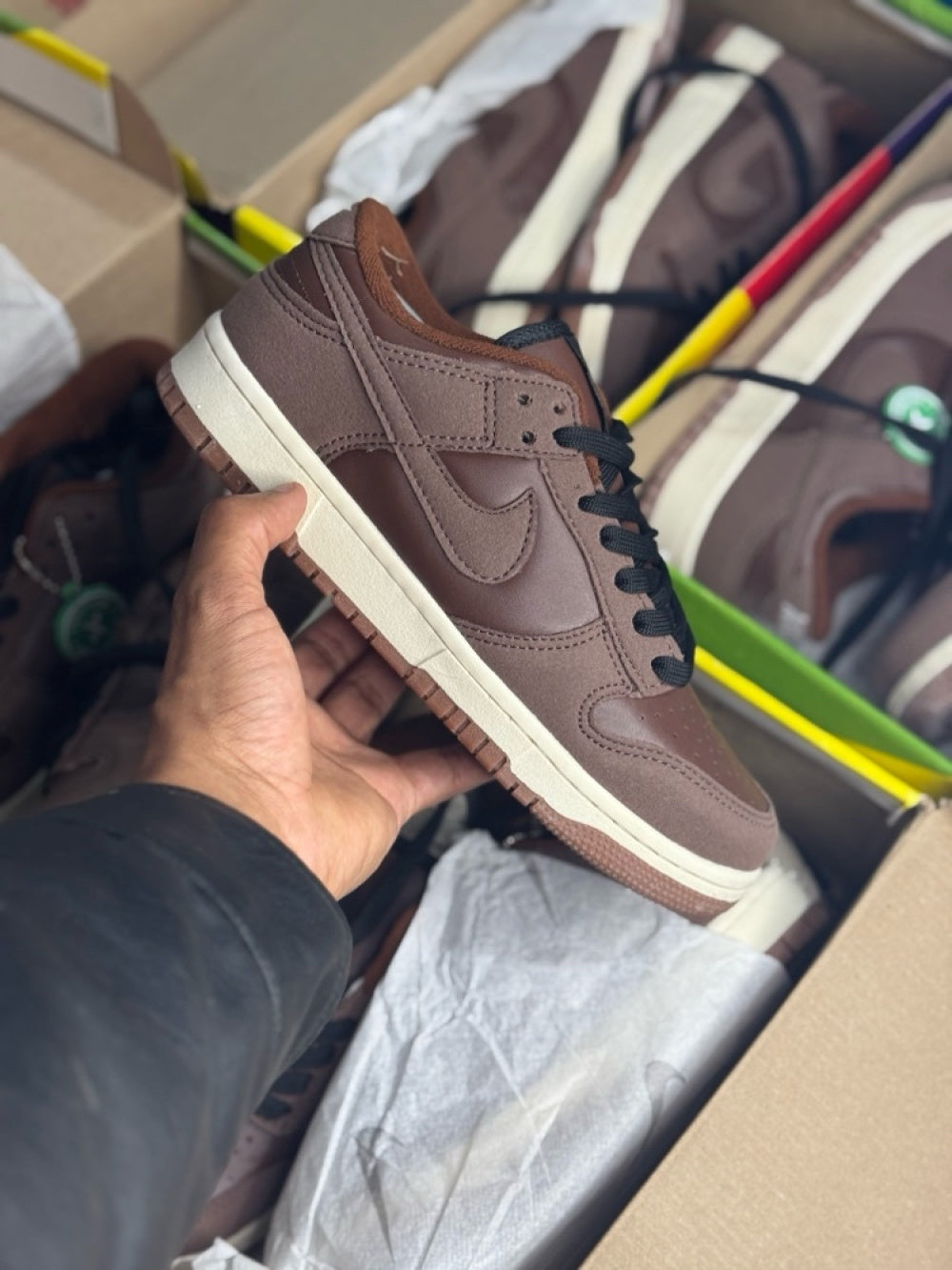 Tênis Dunk SB Café