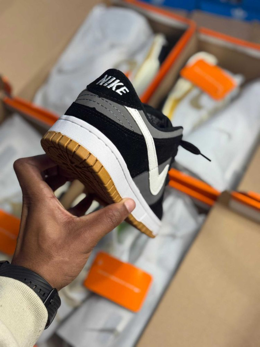 Tênis Dunk SB Grafite