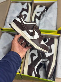 Tênis Unissex Dunk SB Branco/Marrom